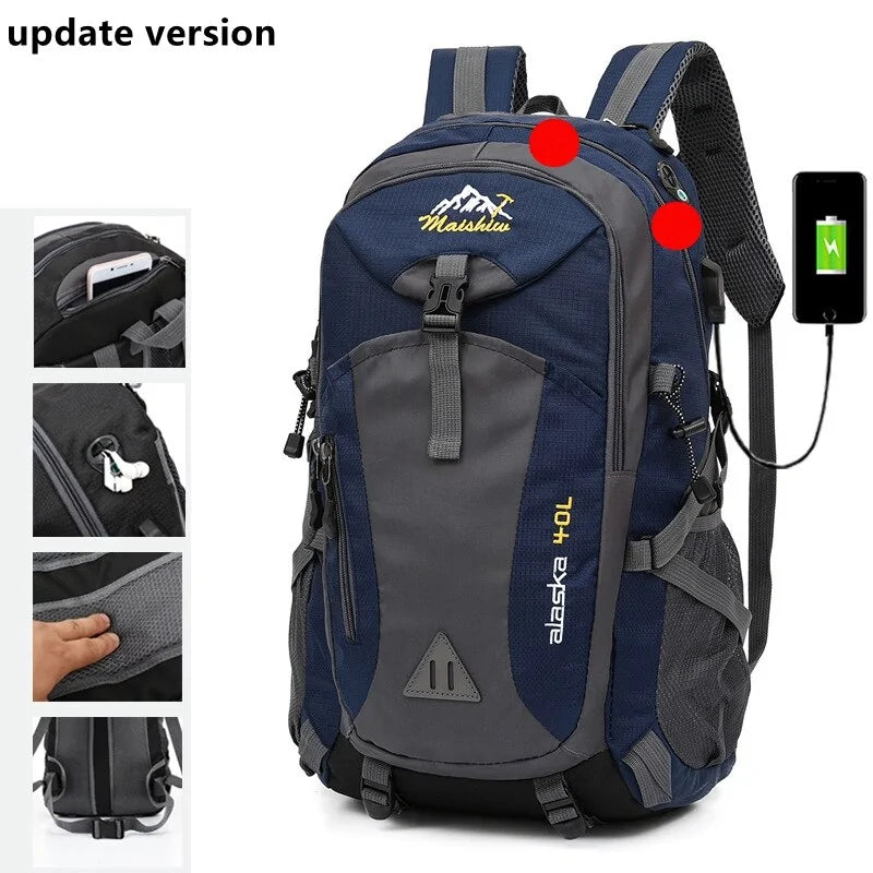 Waterproof Camping Travel Backpack