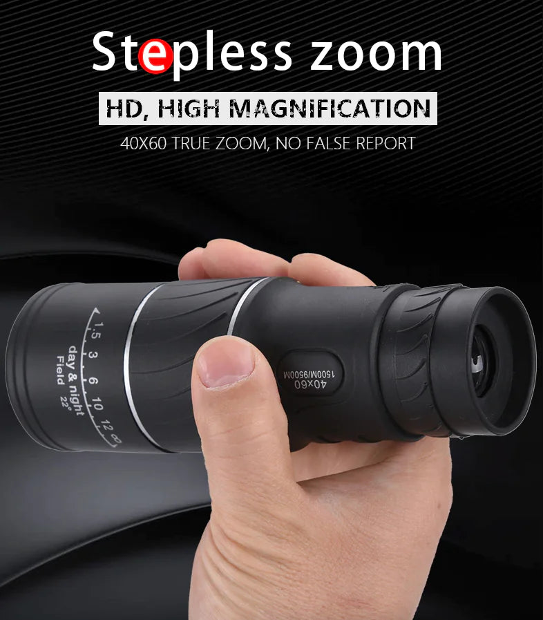 Monocular Binoculars With Night Vision - Waterproof