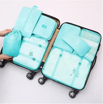 8 Piece Large Capacity Luggage Storage Bags