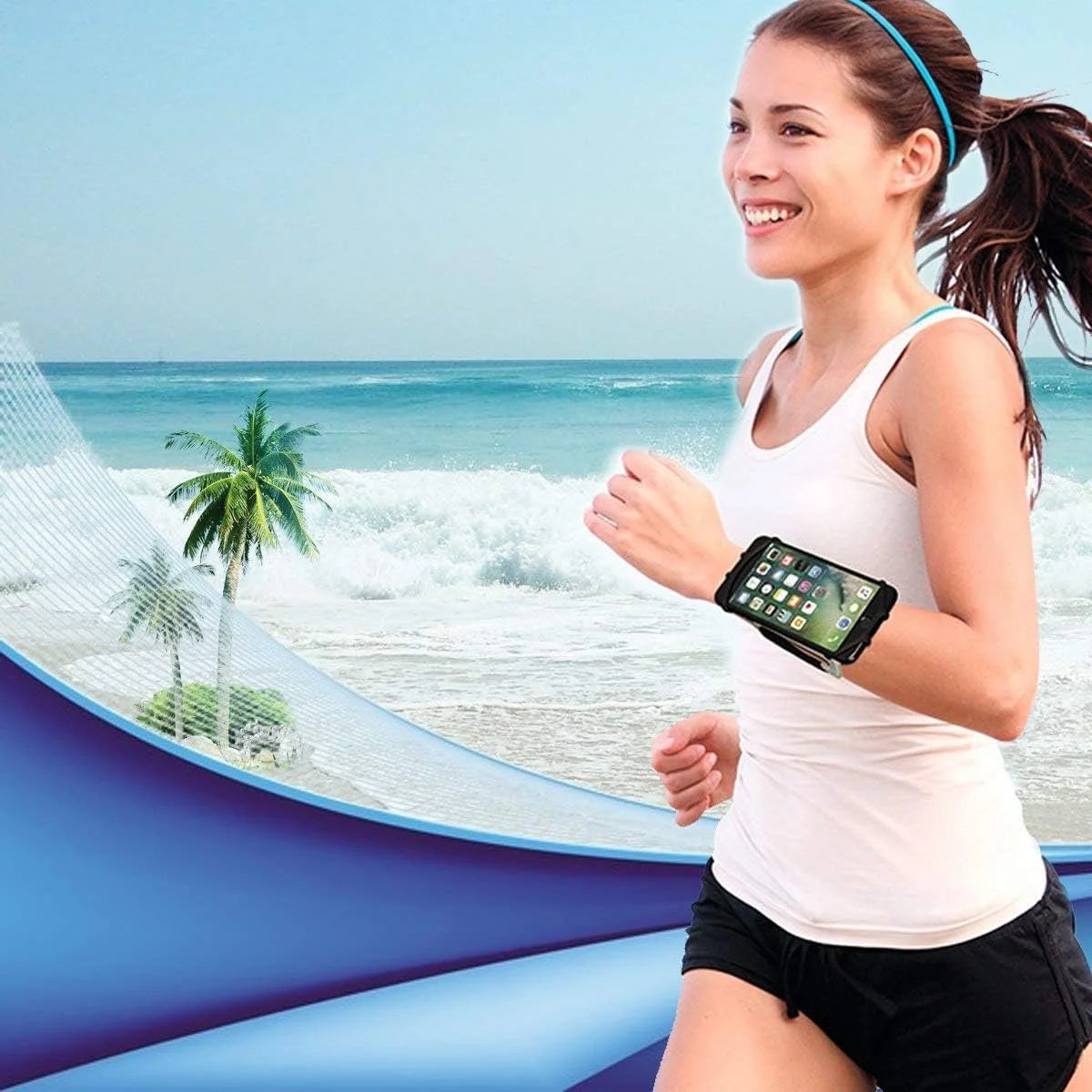 Rotating Sport Wrist Armband Phone Holder