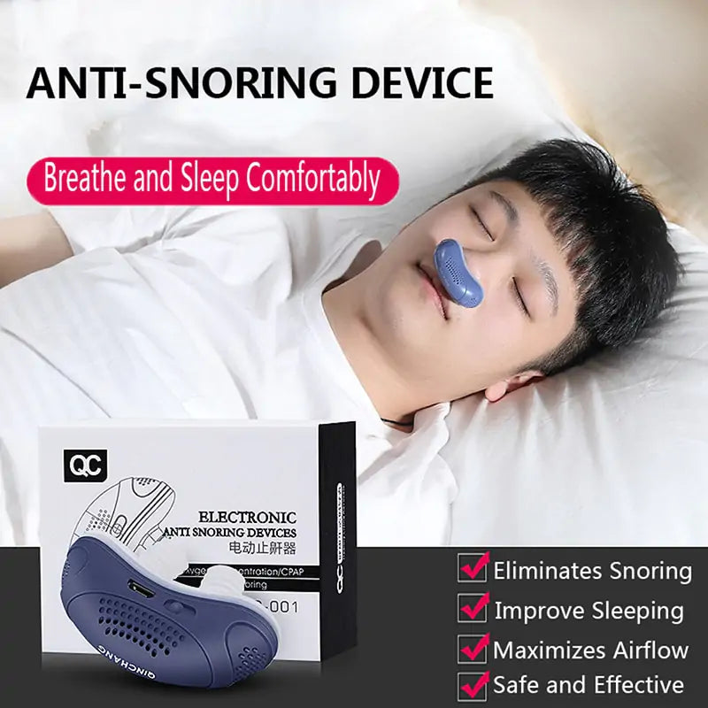 Anti-Snoring Clip Device