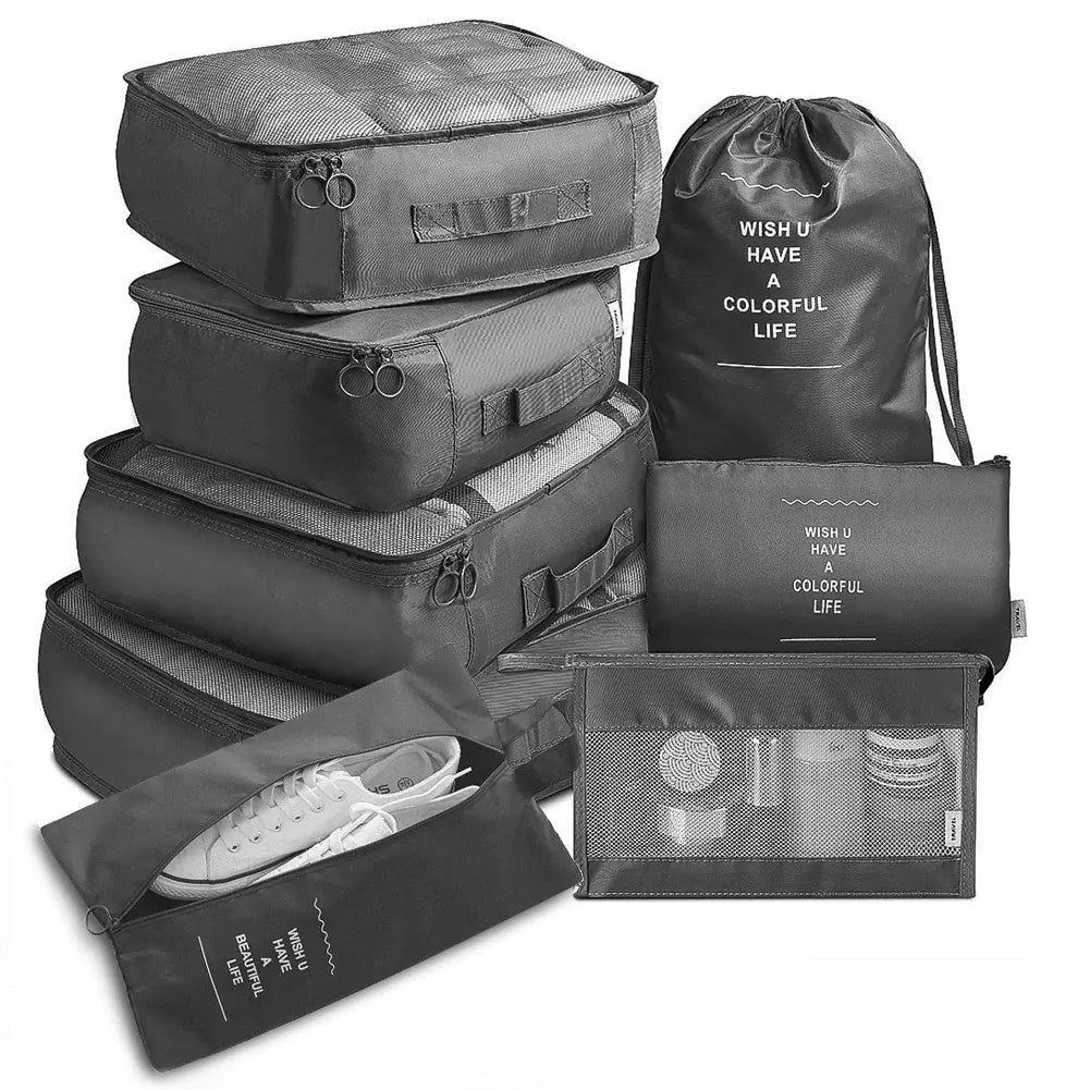 8 Piece Large Capacity Luggage Storage Bags