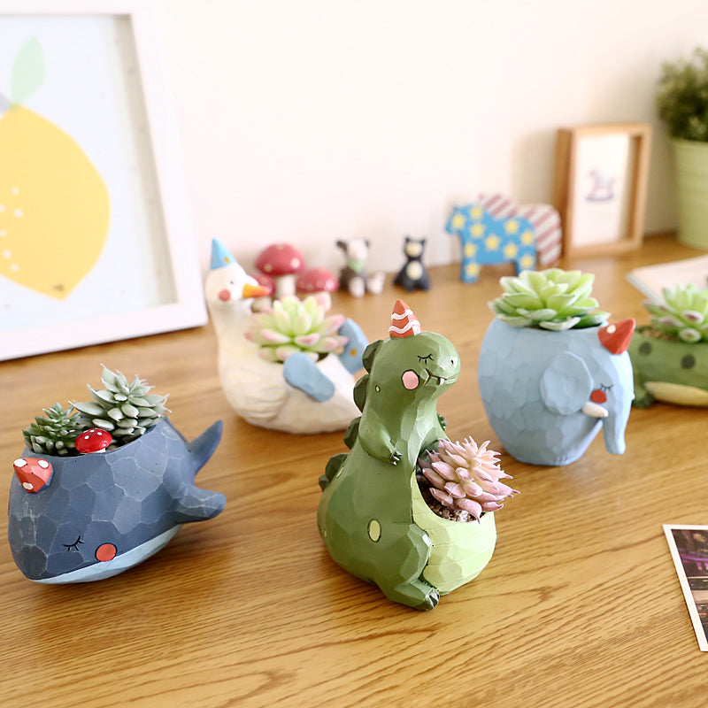 Cute Animals Succulent Planter