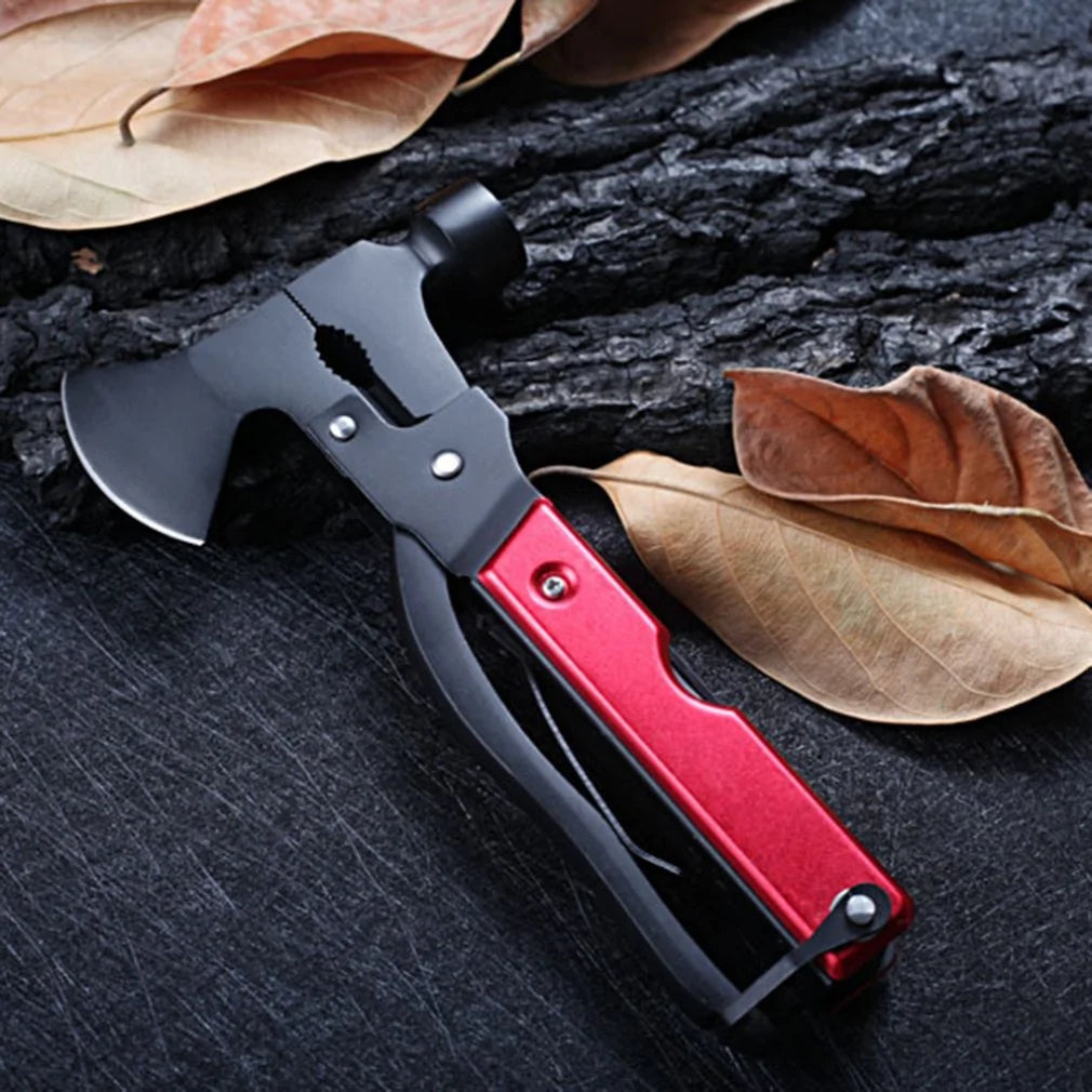 Hatchet with Multitool Camping Accessories