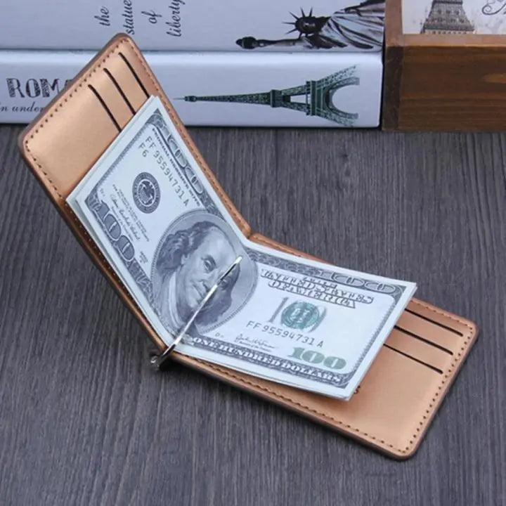 Leather Money Clip